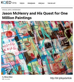 One Thousand Thousand: One Million Original, Mixed-Media Paintings